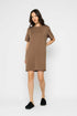 Nell-Luxe Fleece Tee Dress